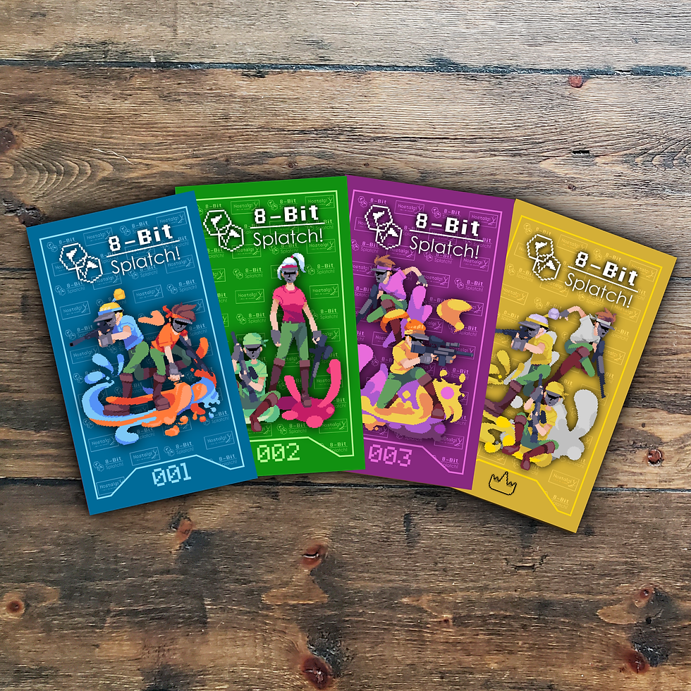 Pixel Cards Pack - #1 à 3 + 👑